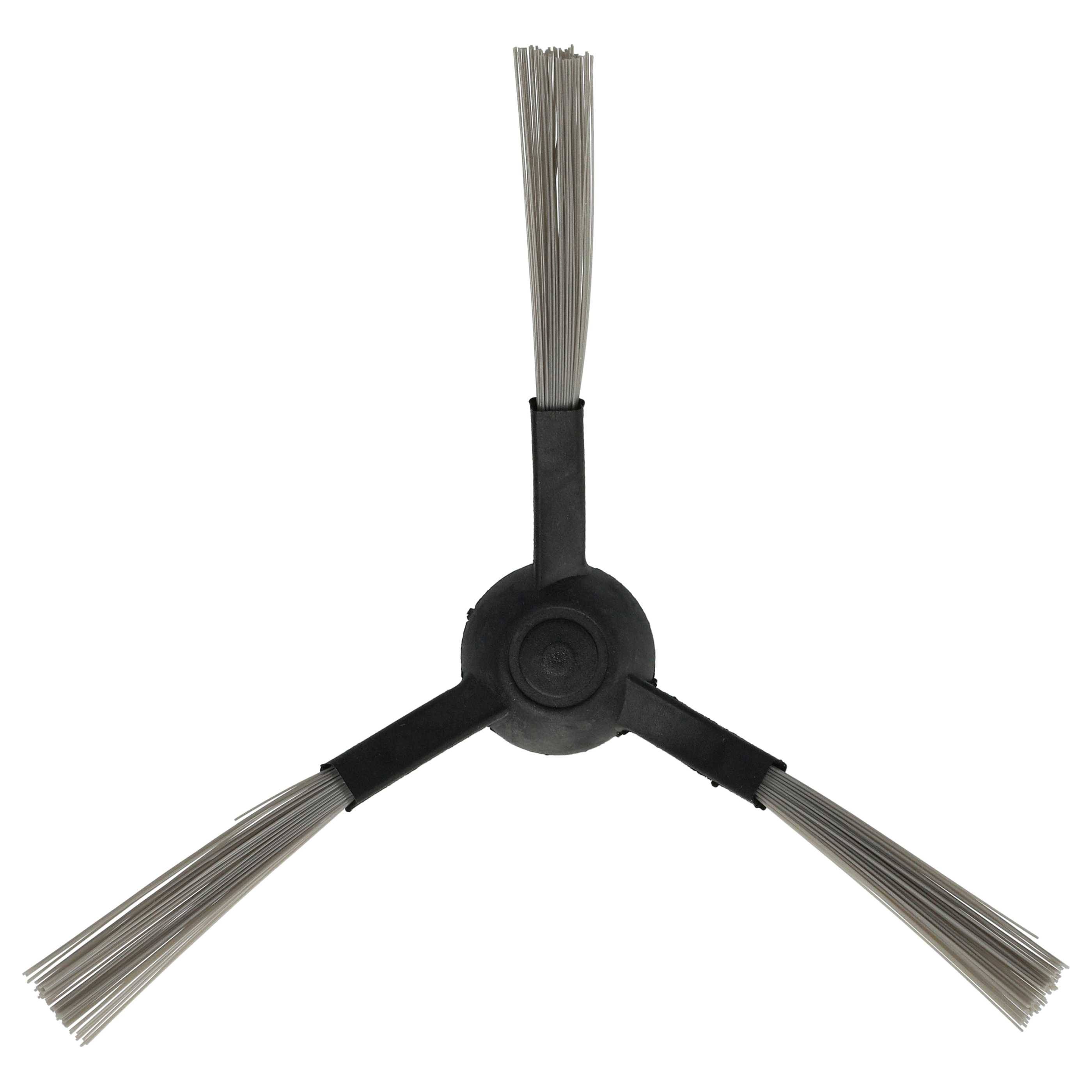 vhbw Seitenbürste kompatibel mit Xiaomi Viomi V2 Pro V-RVCLM21B Saugroboter | schwarz-0