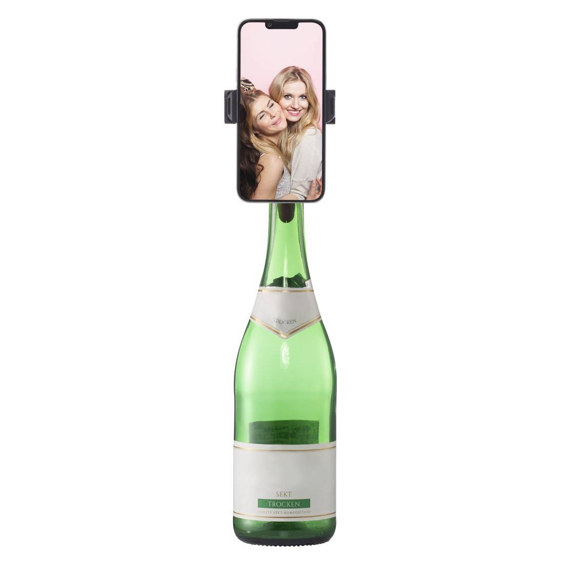 hama 00004654 Handyhalterung für Flaschen "Bottle Pod Fun", für Smartphones 5,8 - 8,5 cm-1