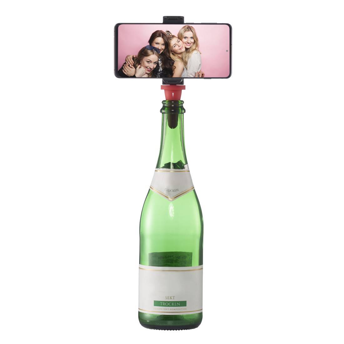 hama 00004654 Handyhalterung für Flaschen "Bottle Pod Fun", für Smartphones 5,8 - 8,5 cm-2
