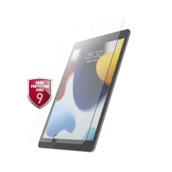 hama 00216308 Displayschutzglas "Premium" für Apple iPad 10.2" (2019/2020/2021)
