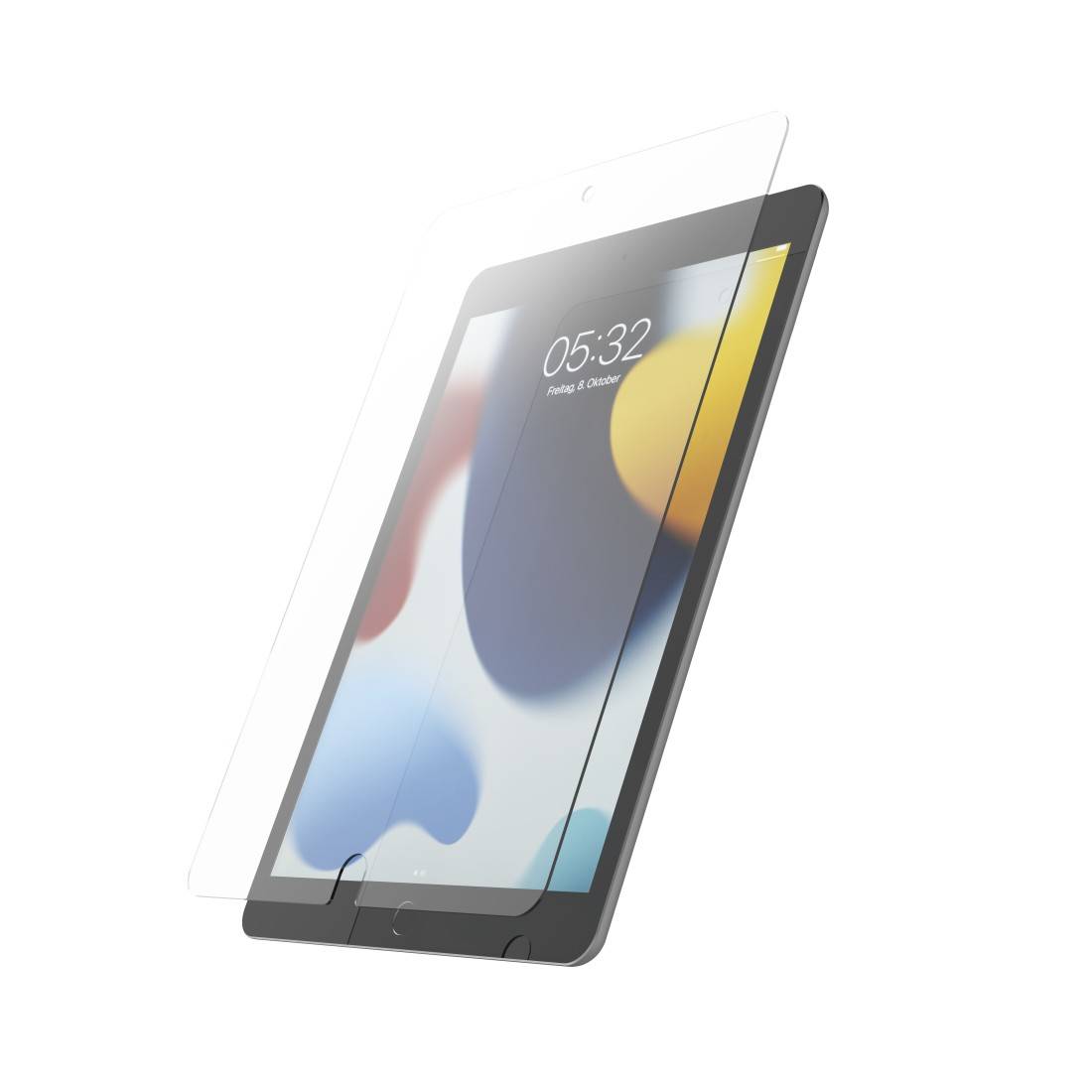 hama 00216308 Displayschutzglas "Premium" für Apple iPad 10.2" (2019/2020/2021)-1