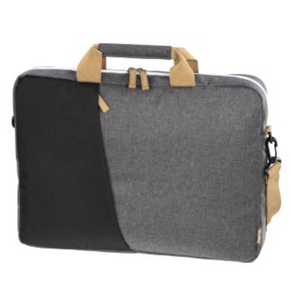 hama 00217116 Laptop-Tasche "Florenz", bis 40 cm (15,6"), Schwarz/Grau