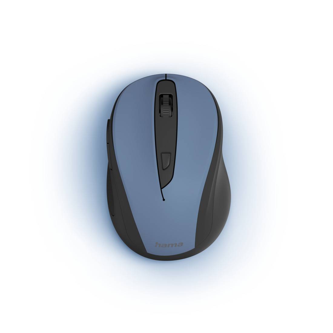 hama 00173027 Optische 6-Tasten-Funkmaus "MW-400 V2", ergonomisch, USB-Empf., Denim-0