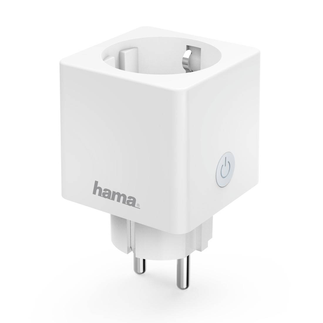 hama 00176575 WLAN-Steckdose "Mini", mit Stromverbrauchsmesser, per Sprache/App steuern-1