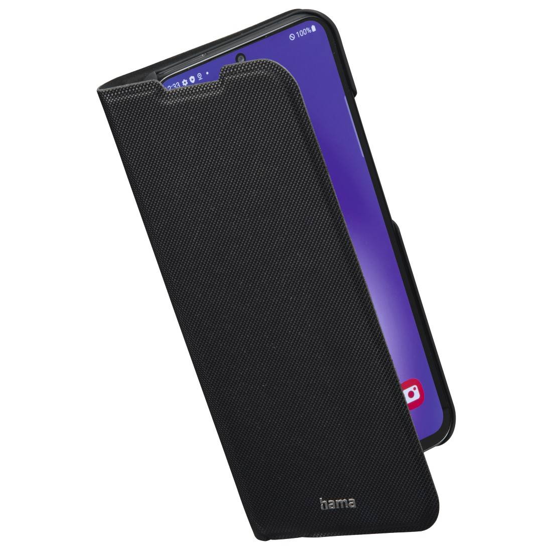 hama 00215590 Booklet "Slim Pro" für Samsung Galaxy A54 5G, Schwarz-4