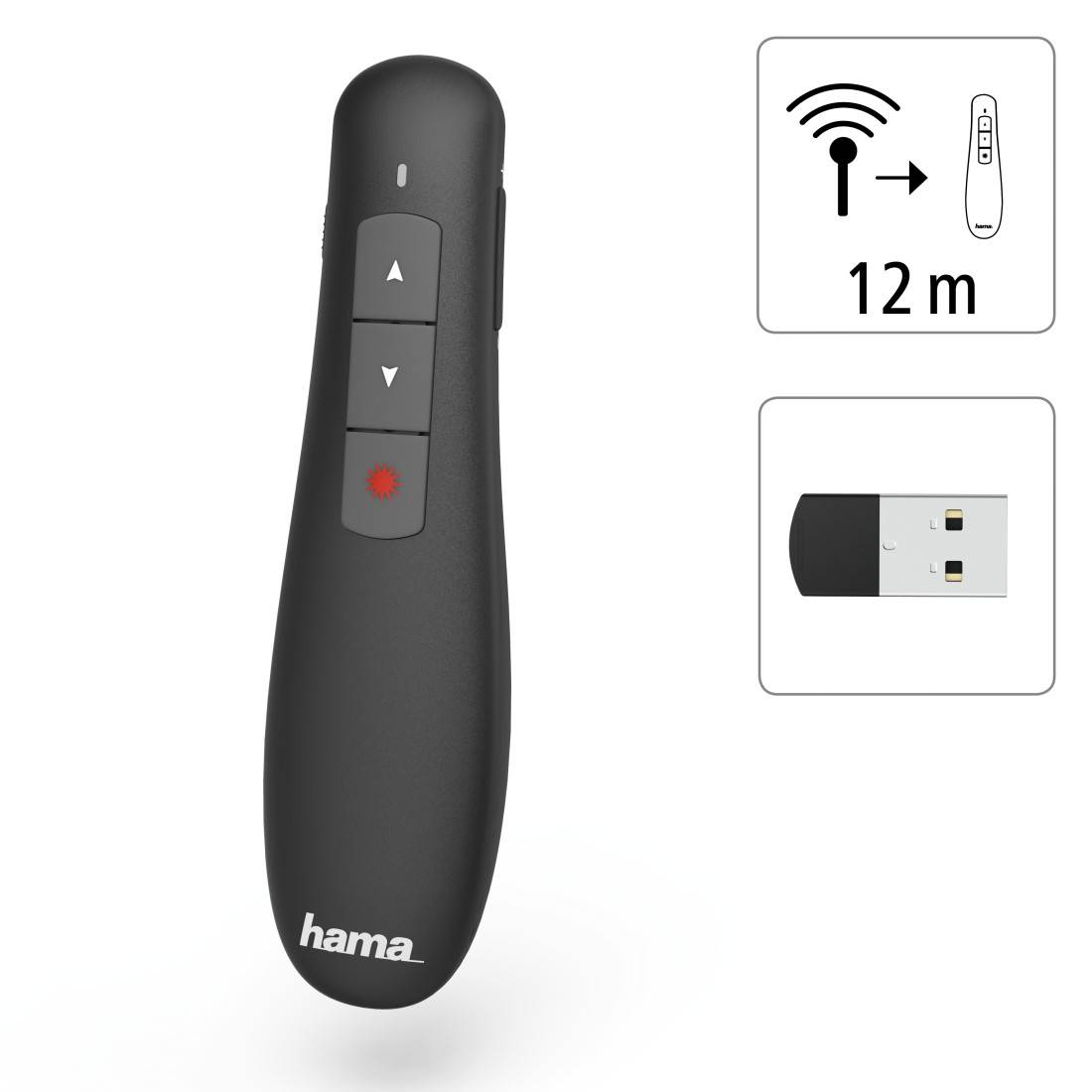 hama 00139915 Wireless-Laser-Presenter "X-Pointer"-1