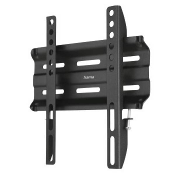 hama 00118106 TV-Wandhalterung FIX, 1 Stern, 200x200, 122 cm (48"), Schwarz