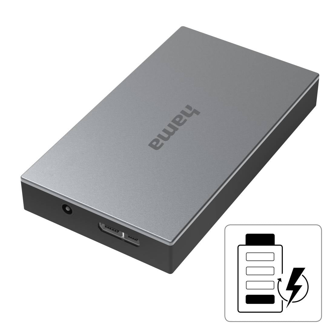 hama 00200115 USB-Hub, 4 Ports, USB 3.0, 5 Gbit/s, Schnellladen, inkl. Kabel und Netzteil-4