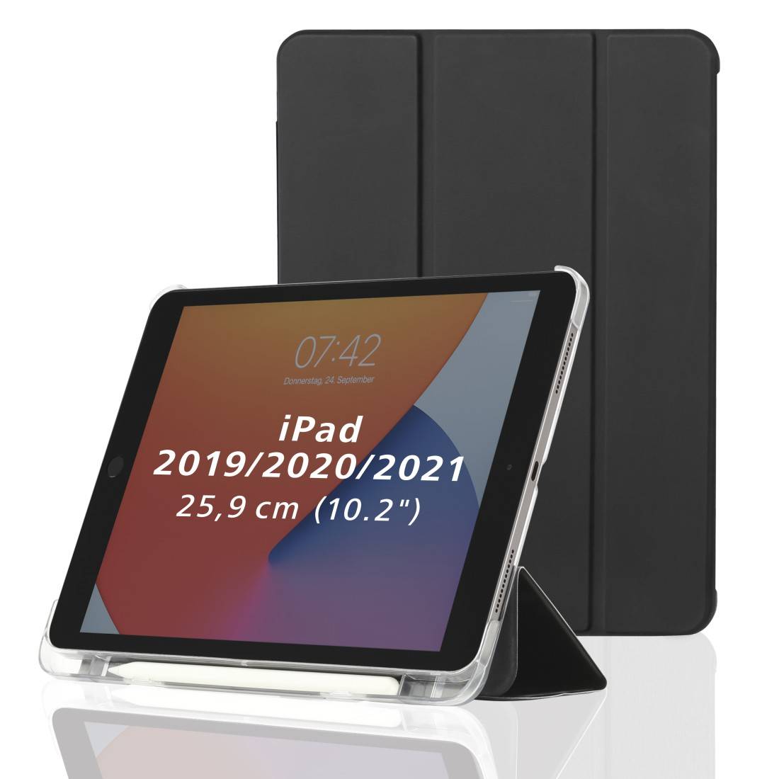 hama 00216407 Tablet-Case "Fold Clear" mit Stiftfach für iPad 10.2" (2019/2020/2021)-1