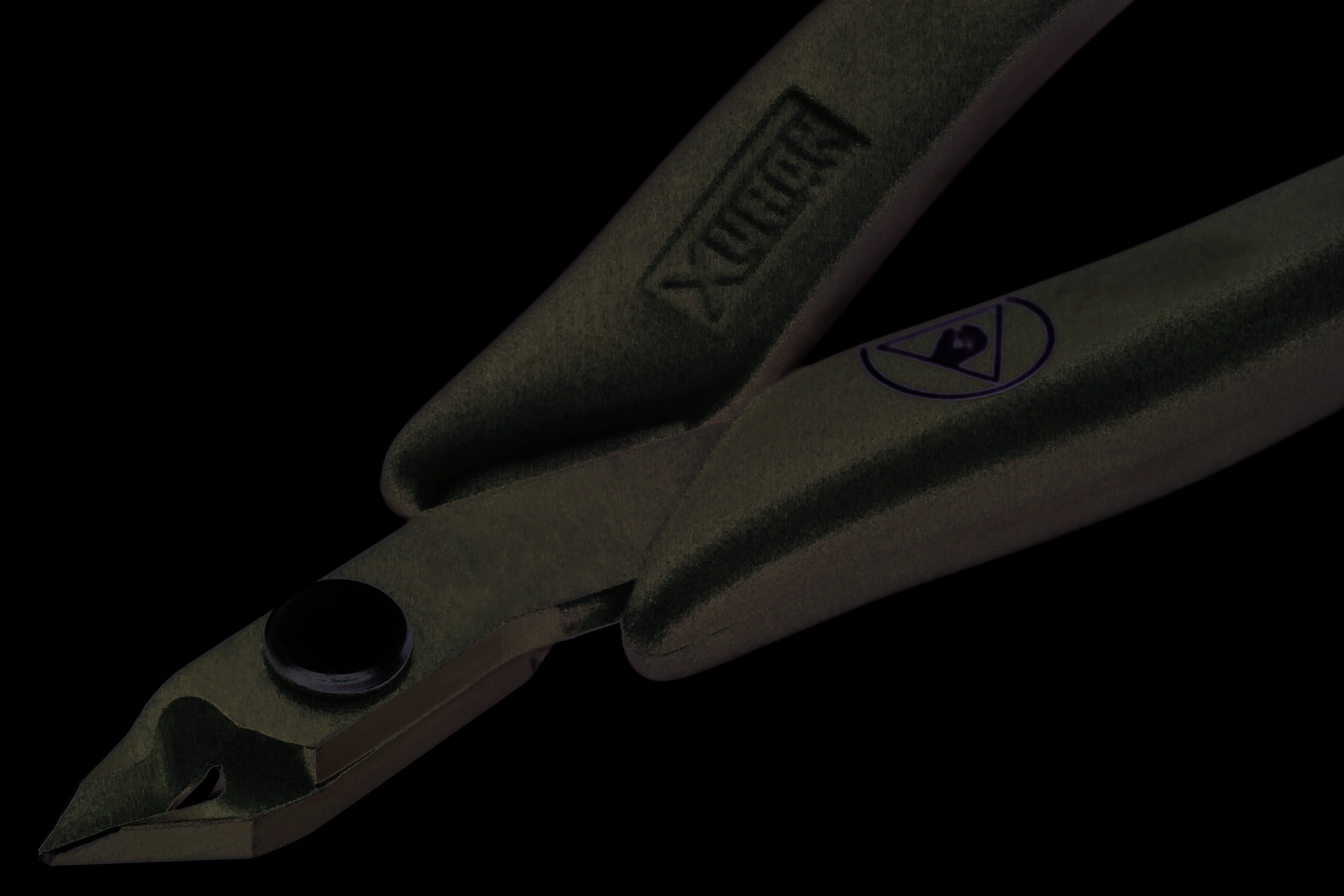 9250ETAS Micro-Shear® Seitenschneider extra spitzer Kopf mit ESD gerechten Griffen-1