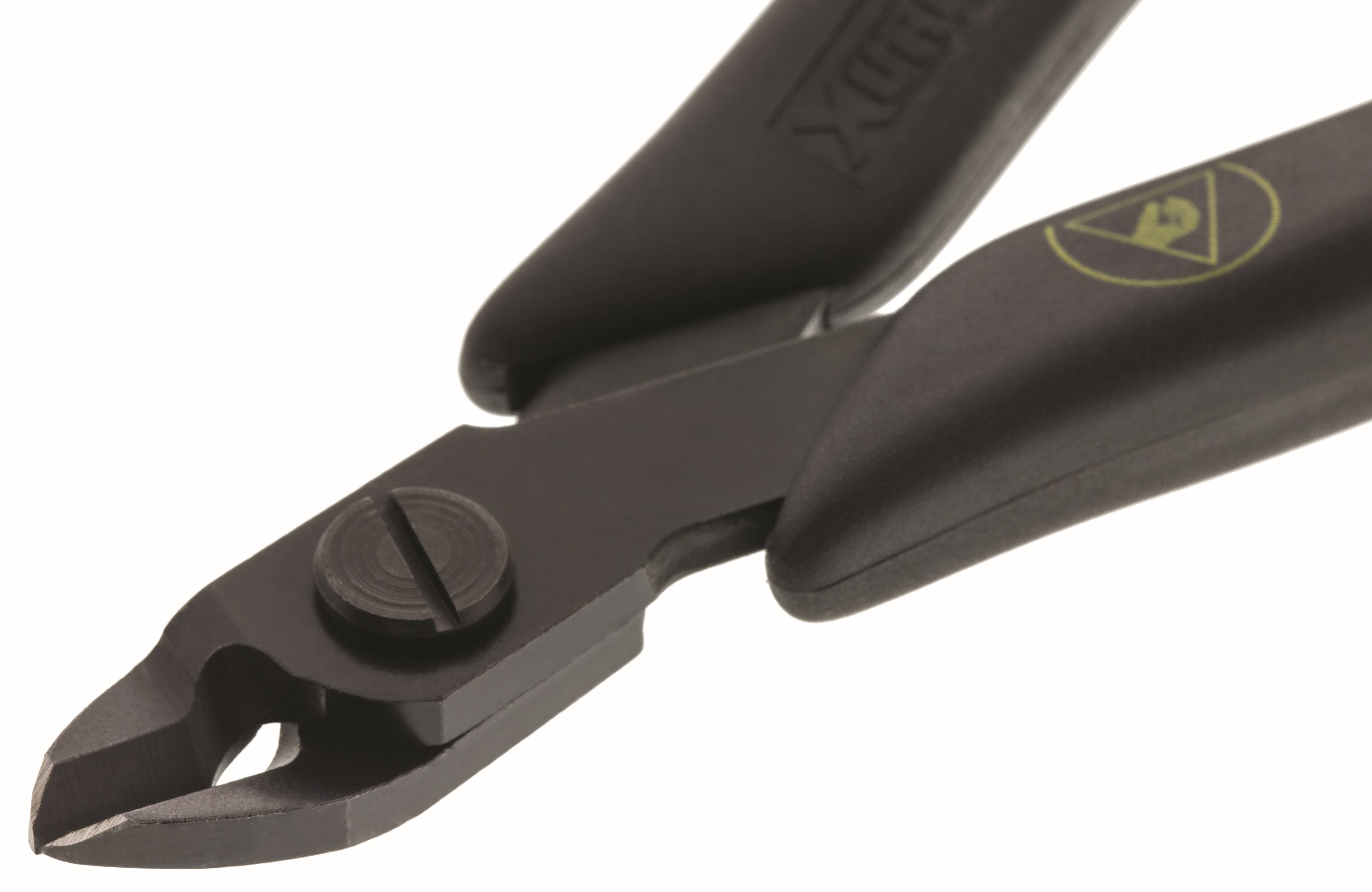 9100AS Micro-Shear® Seitenschneider ovaler Kopf mit ESD gerechten Griffen-1
