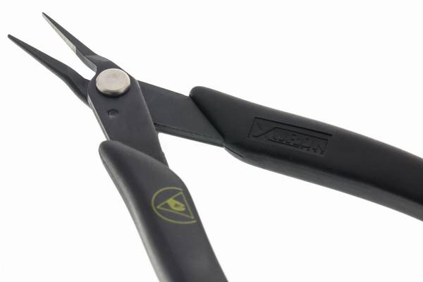 450SAS Tweezer Nose™ Pinzettzange mit Verzahnung u. ESD gerechten Griffen