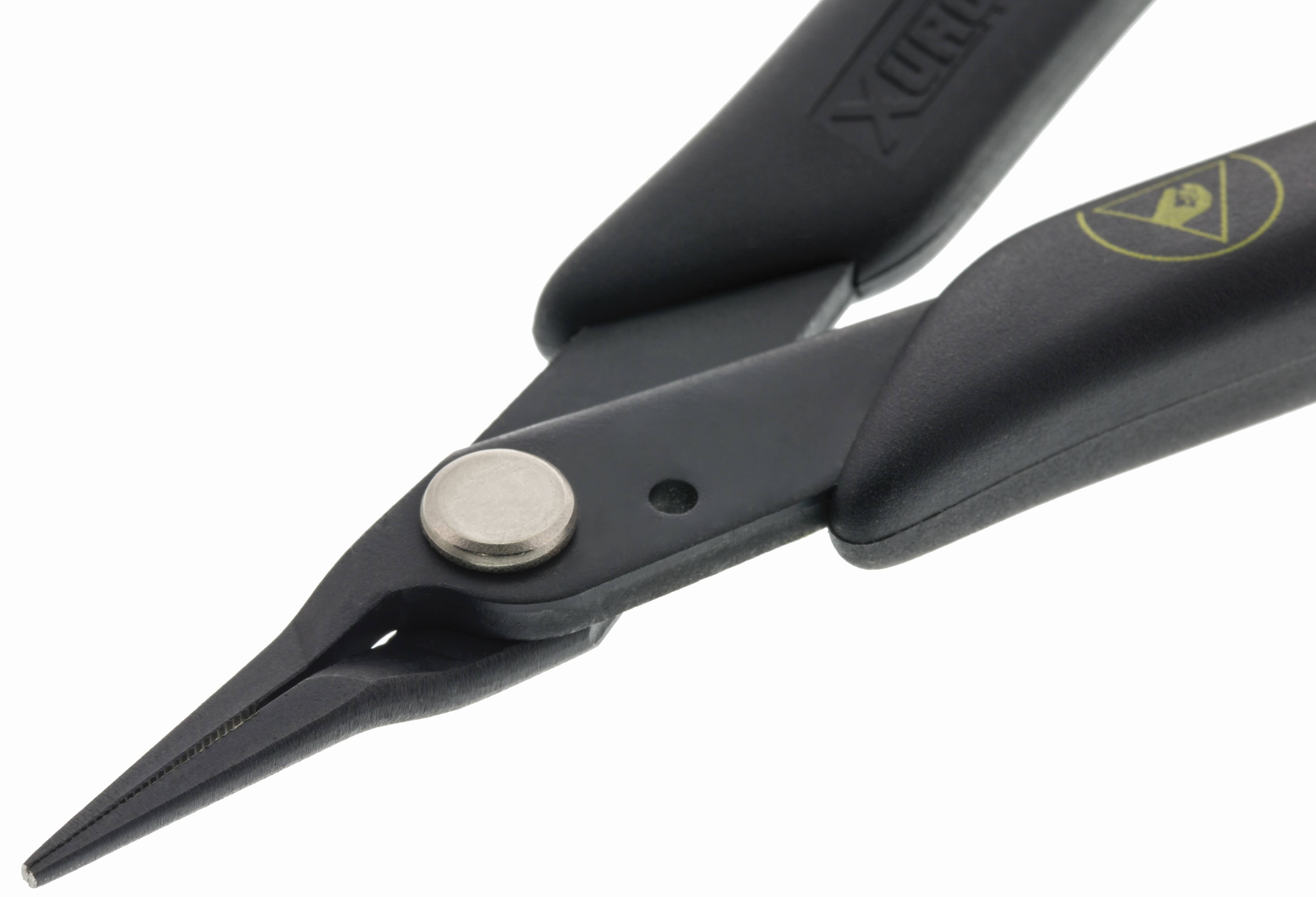 450SAS Tweezer Nose™ Pinzettzange mit Verzahnung u. ESD gerechten Griffen-1