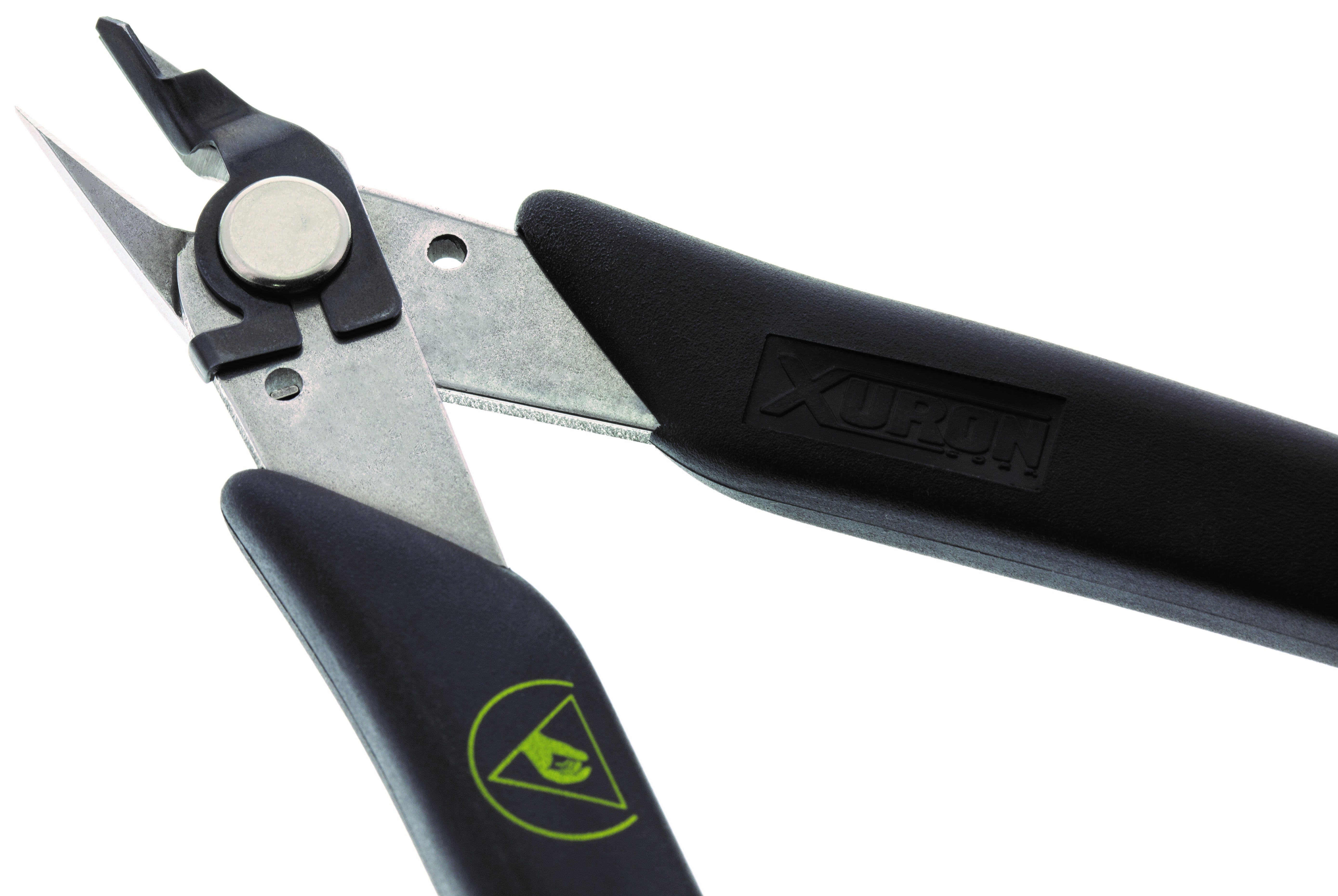 LXASF Micro-Shear® Seitenschneider polierte Oberfläche mit Drahthalter u. ESD gerechten Griffen-0