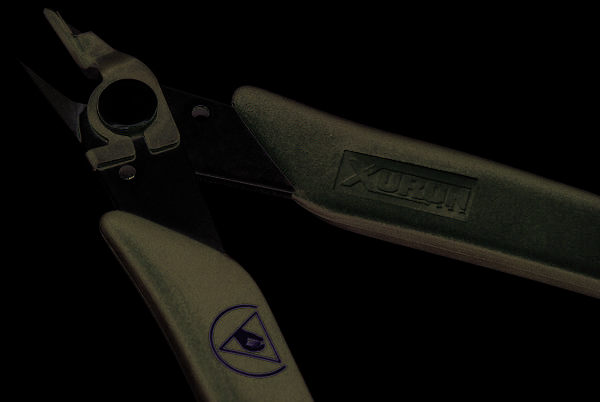 LXASF Micro-Shear® Seitenschneider polierte Oberfläche mit Drahthalter u. ESD gerechten Griffen