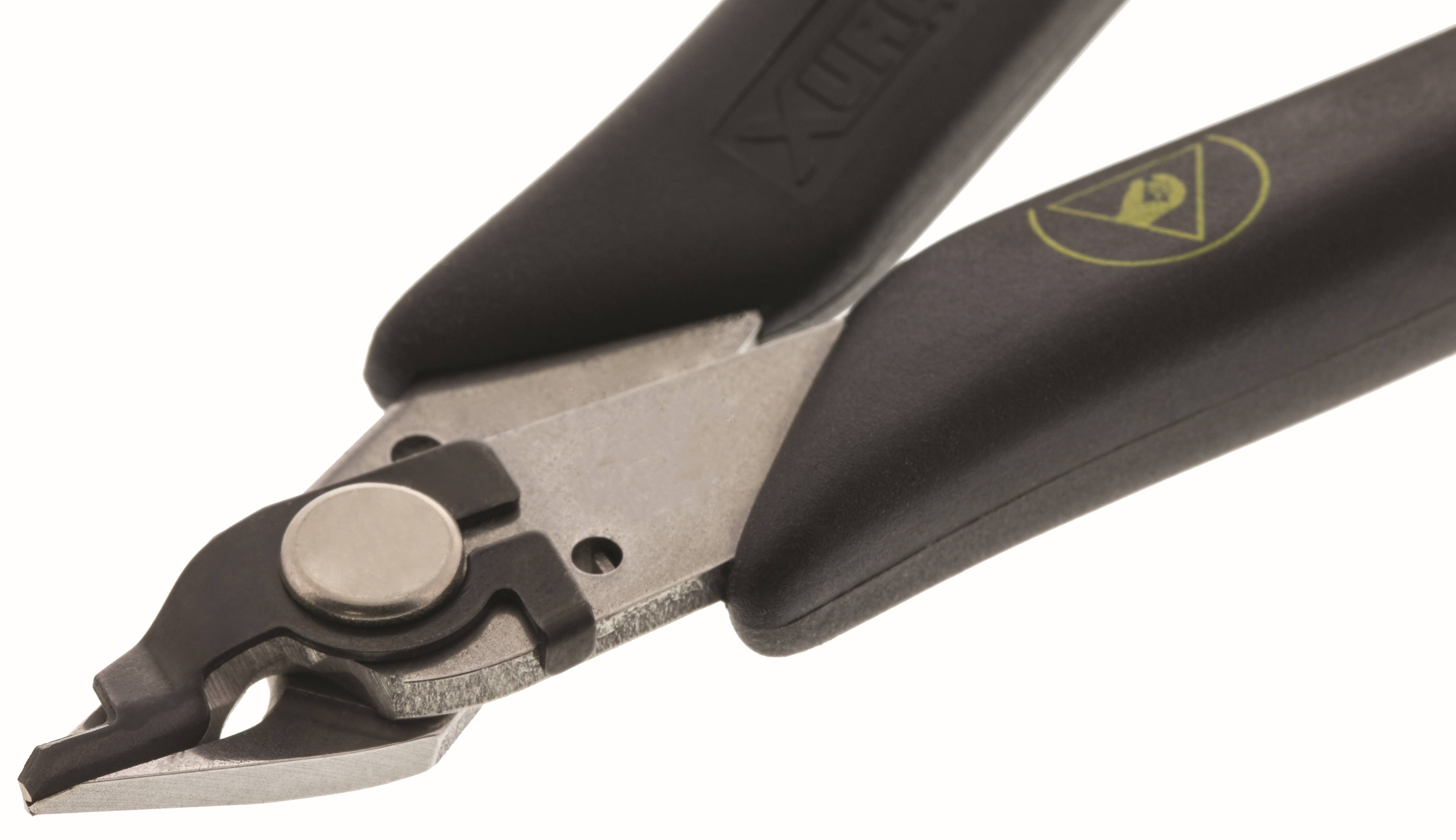 LXASF Micro-Shear® Seitenschneider polierte Oberfläche mit Drahthalter u. ESD gerechten Griffen-1