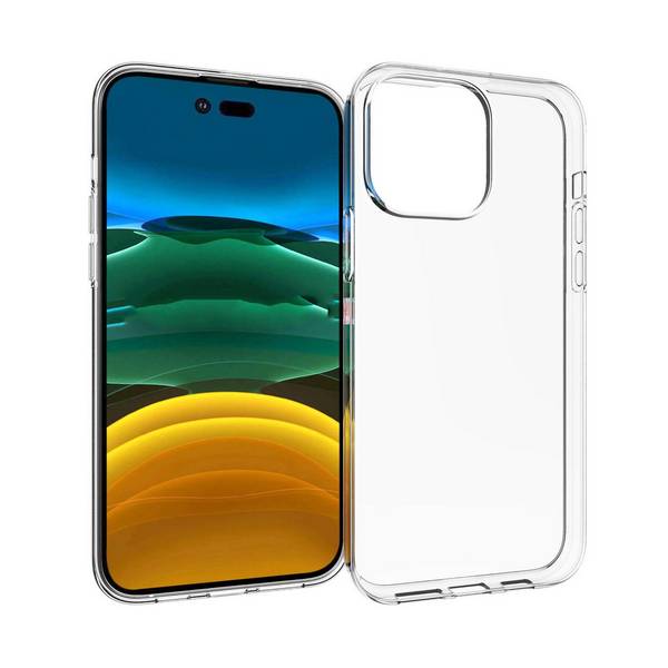 eSTUFF London Soft Case für das iPhone 14 Pro Max - Clear ES67100008