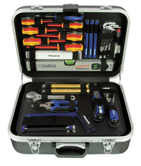 Projahn proficraft Werkzeug-Koffer ELEKTRO metrisch 12,5 (1/2") 128-teilig
