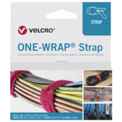 VELCRO® One Wrap® Strap 20mm x 330mm, 25 Stück, flammhemmend, schwarz