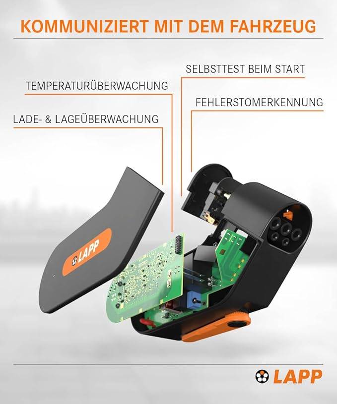 LAPP Mobility Dock 1,4 kW – Kompaktes EV Ladegerät mit Typ K Stecker für E-Auto, 230V, 1‑phasig-1