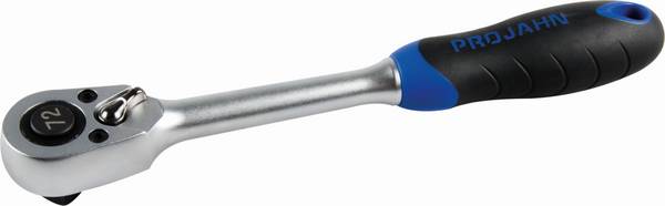 Projahn Umschaltknarre Ratsche mit Feinverzahnung 72 Zähne 12,5 (1/2") max. Drehmoment 549 Nm