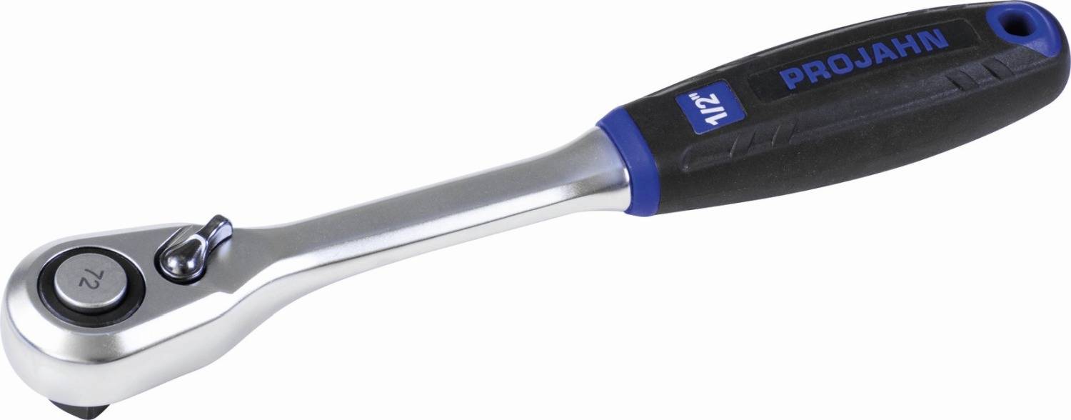 Projahn Umschaltknarre Ratsche mit Feinverzahnung 72 Zähne 12,5 (1/2") max. Drehmoment 640 Nm-0