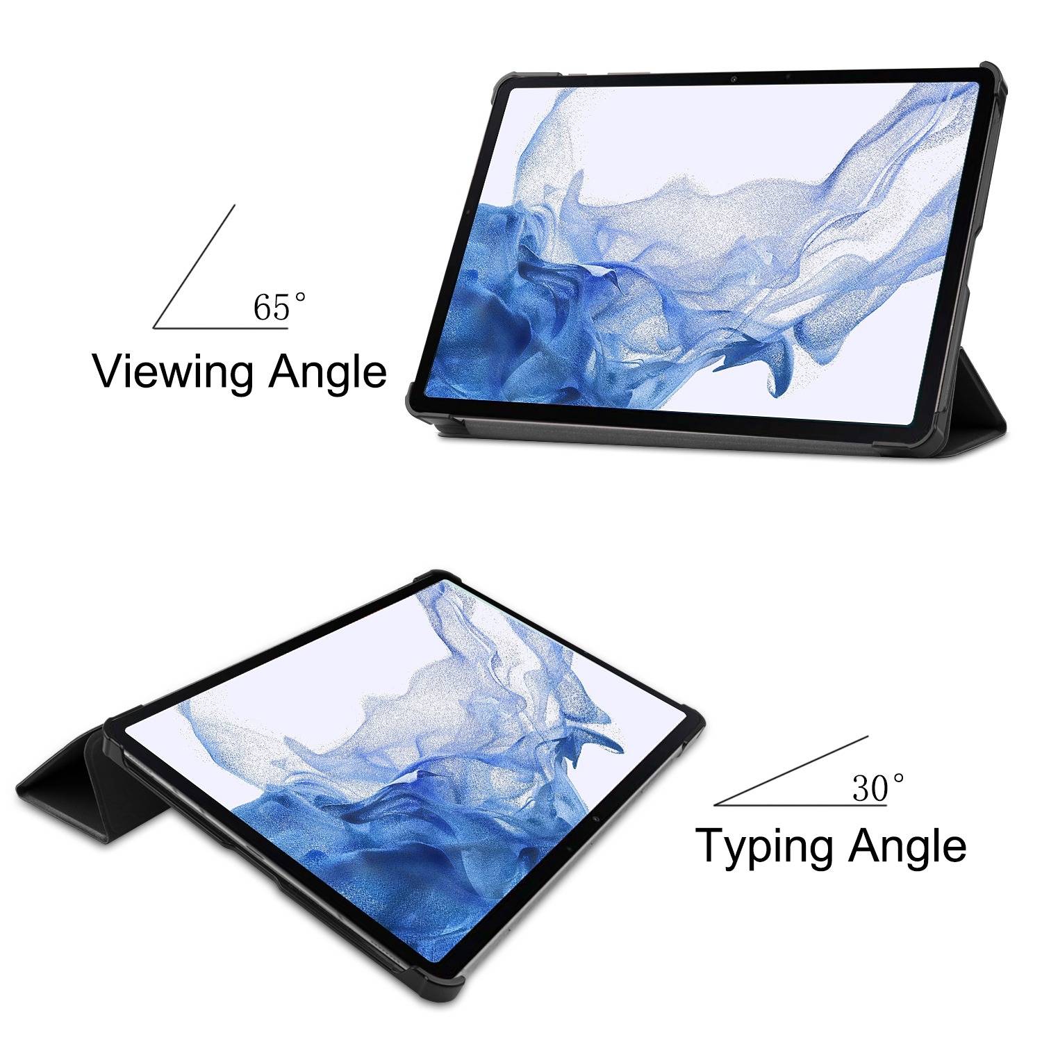 Tablet Hülle für Samsung Galaxy Tab S10 Lite / S10 FE / S9 / S9 FE / S8 Wake UP-4
