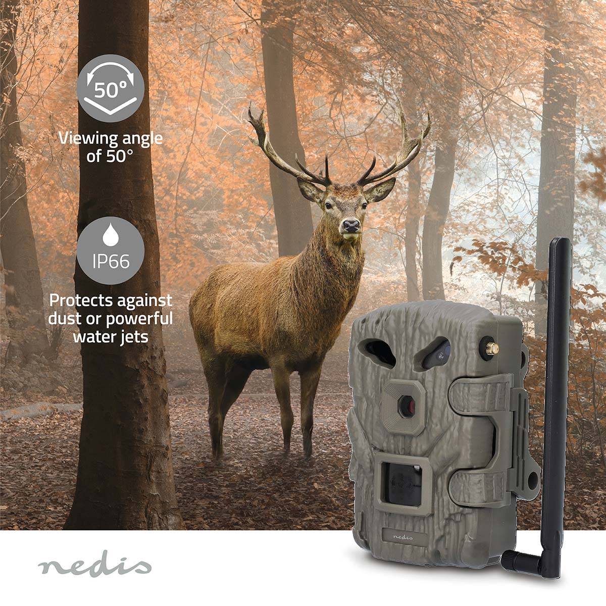 Nedis Wildlife Kamera WCAM460GN-3