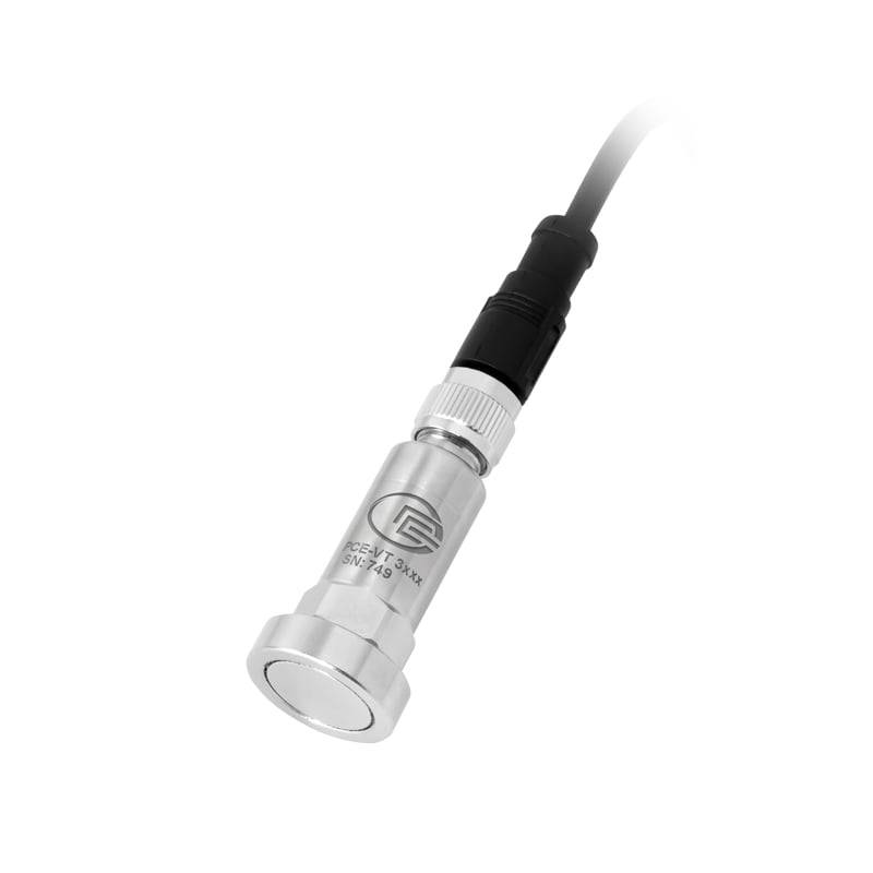 PCE Instruments Schwingungsmessgerät PCE-VT 3750 inkl. Kopfhörer |automatische ISO 10816-3 Bewertung |farbiges Display-2