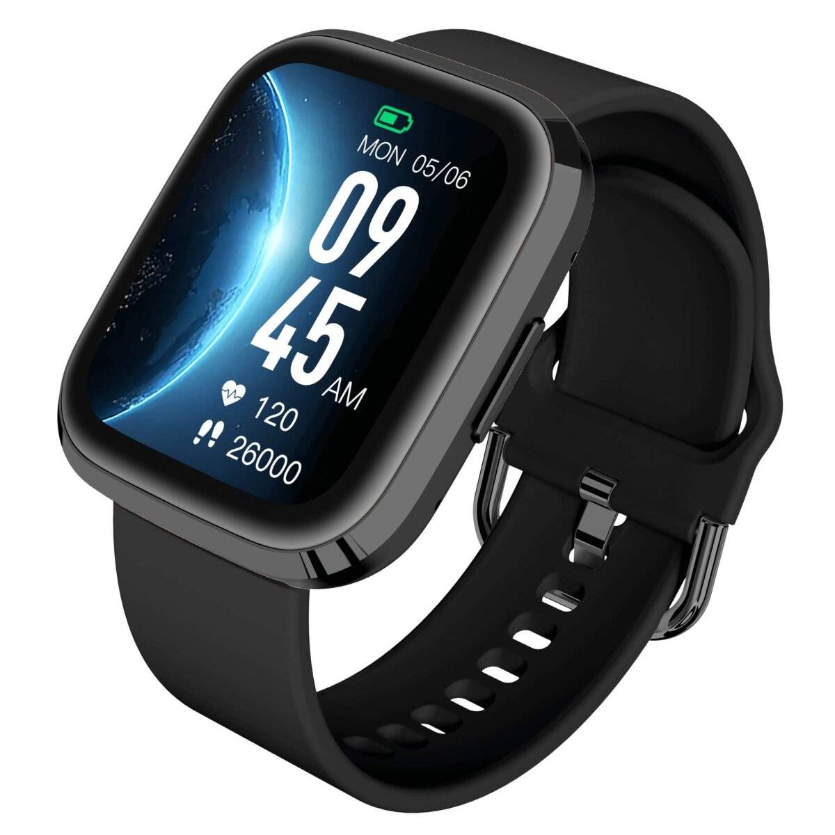 Smartwatch GRC Style Touch Display Anruf & SMS IP68 Wasserdicht Schwarz-2