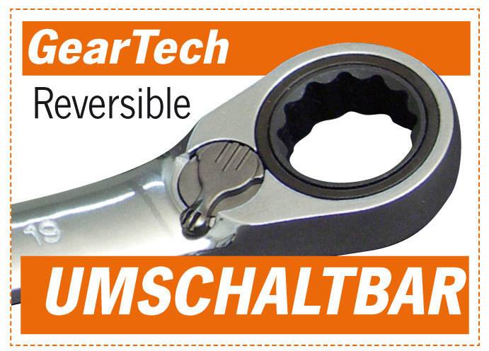 Projahn GearTech Ratschenschlüssel metrisch umschaltbar 10 mm-1