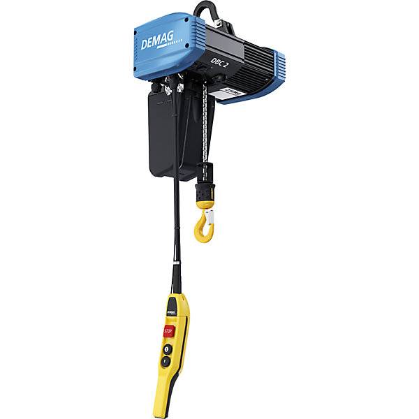Elektrokettenzug mit Elektrofahrwerk Tragfähigkeit 250 kg. Demag Cranes & Components GmbH 77121249-4
