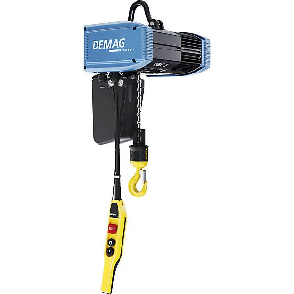Elektrokettenzug mit Elektrofahrwerk Tragfähigkeit 500 kg. Demag Cranes & Components GmbH 77121349-3