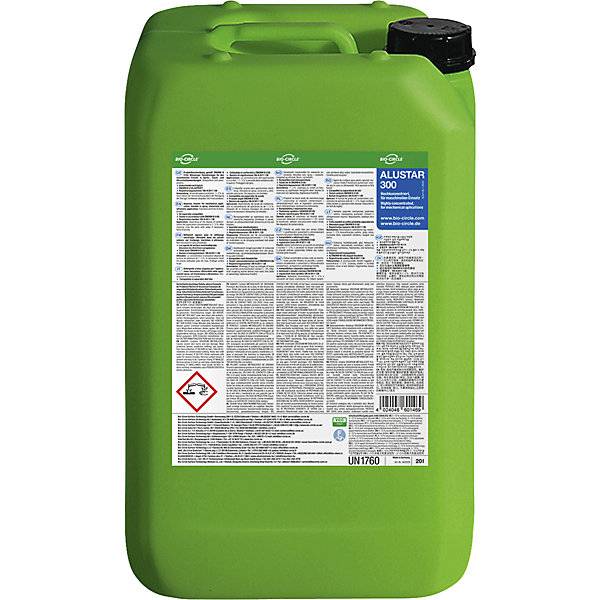 Maschinenreiniger ALUSTAR 300 im Kunststoff-Kanister Inhalt 20 l. Bio Circle Surface Technology GmbH 77193149-0