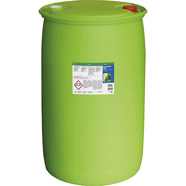 Maschinenreiniger ALUSTAR 200 im Kunststoff-Fass Inhalt 200 l. Bio Circle Surface Technology GmbH 77192949-0