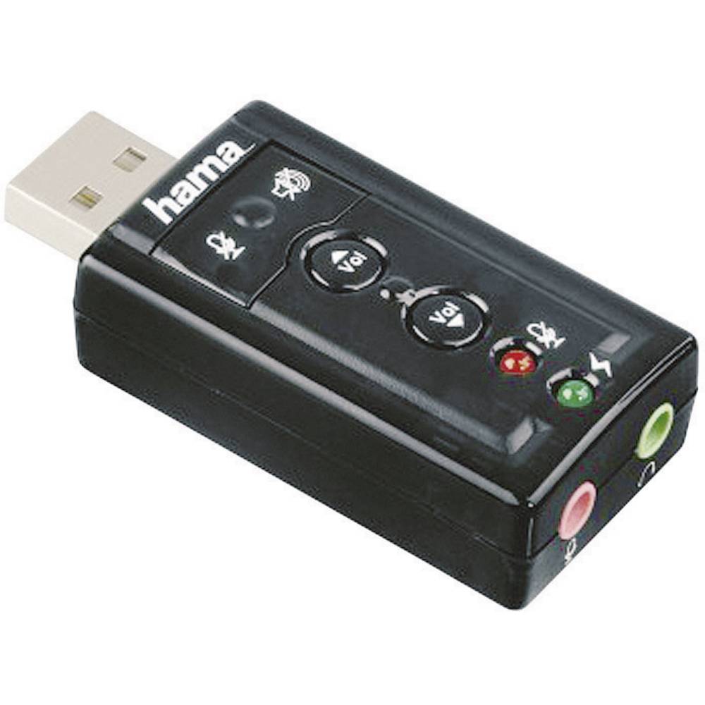 Luidsprekerstandaard, Hama, 'USB-geluidskaart '7.1 Surround''