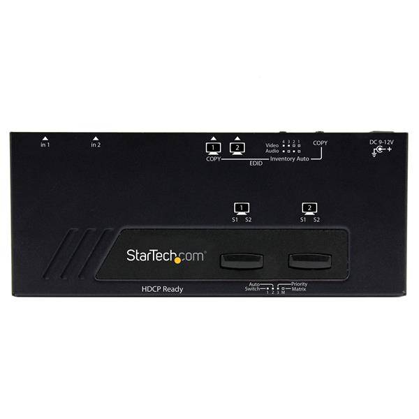 StarTech.com 2x2 Port HMDI Switch/Verteiler-1