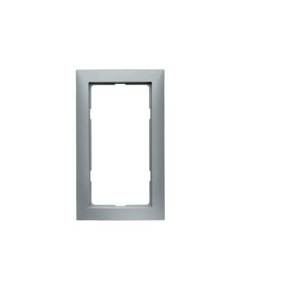 Berker Rahmen 1fach alu matt 13099939-0