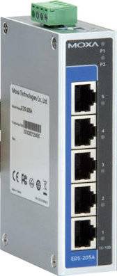 Moxa EDS-205A Netzwerk-Switch Unmanaged