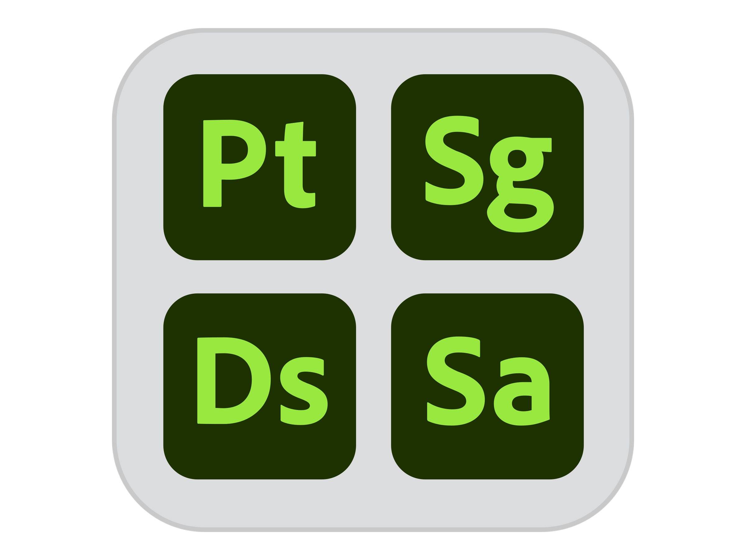 Adobe Substance 3D Collection for teams - Neue Lizenz - 100 Assets pro Monat - Reg. - Value Incentive Plan - Stufe 1 (1--0