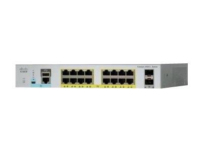 Cisco Catalyst 2960L-16TS-LL - Switch - managed - 16 x 10/100/1000 + 2 x Gigabit SFP (Uplink)-0