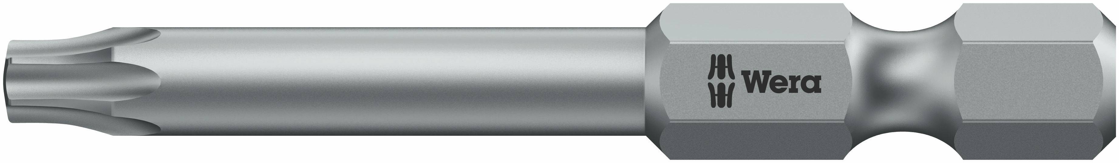 Bit zähhart 1/4" DIN 3126 E6,3 T10x89mm Wera - Artikel: 4013288030481-4