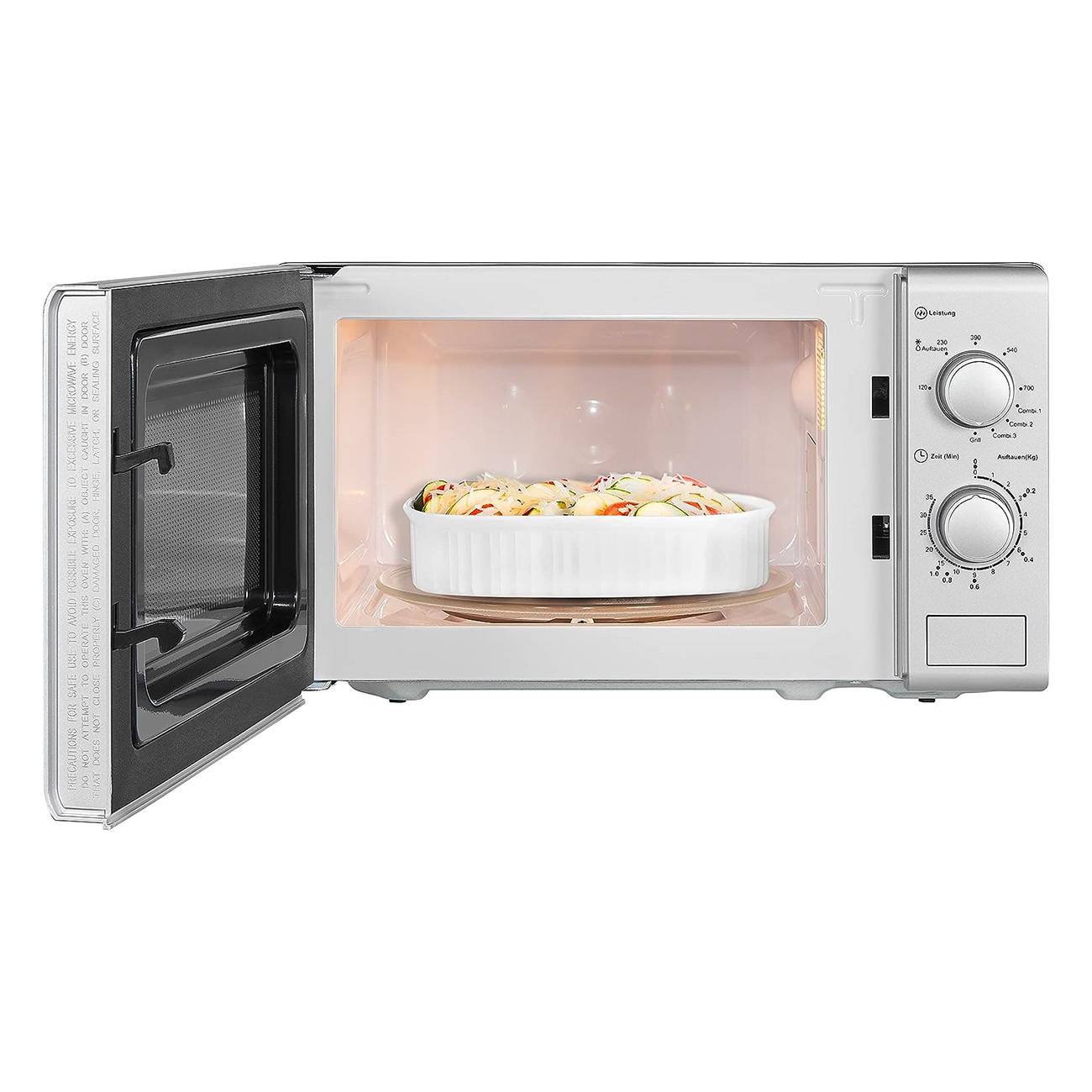 EXQUISIT Mikrowelle m.Grill MW 900-030 G si-3