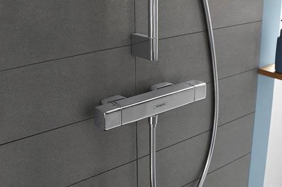 Hansgrohe Thermostat Aufputz Ecostat E Brause, Chrom-2
