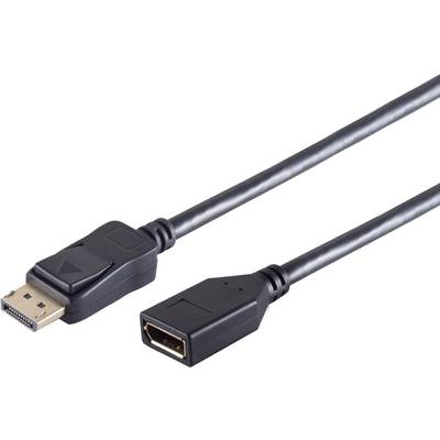 S/CONN maximum connectivity Displayportkabel-DisplayPort 1.2 Verlängerungskabel, 4K, 3,0m (10-48045)