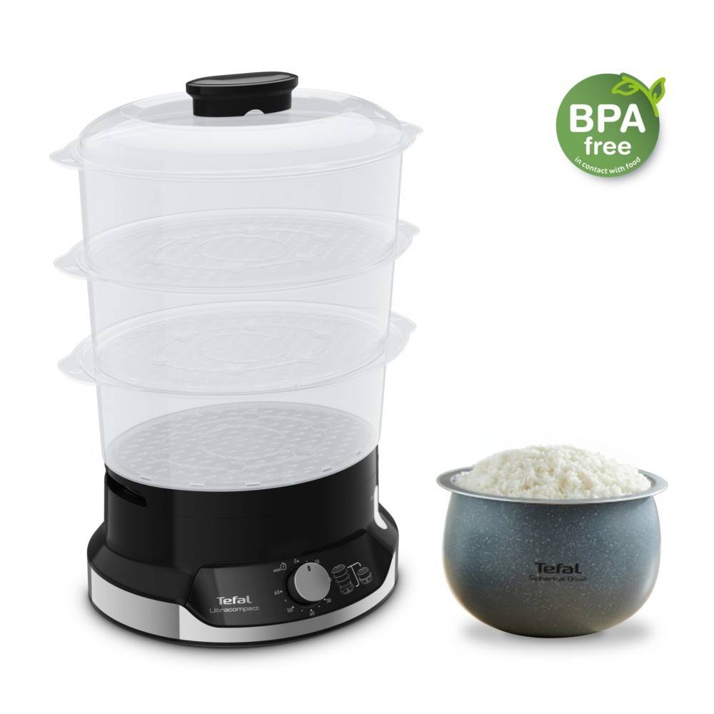 Tefal Dampfgarer VC 2048 sw-0