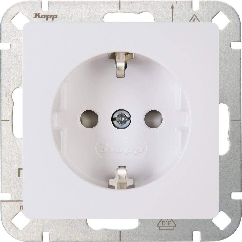 10 Stk. Kopp HK05 - Schutzkontakt- 920602002-0