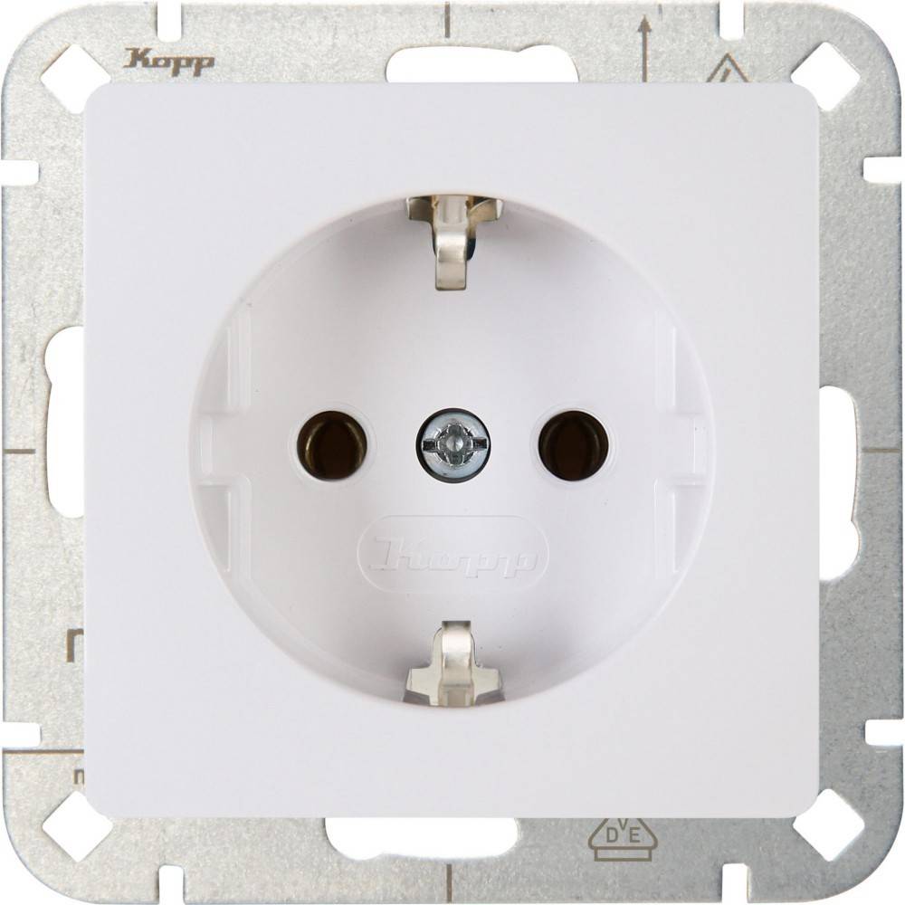 10 Stk. Kopp HK05 - Schutzkontakt- 923502002-0