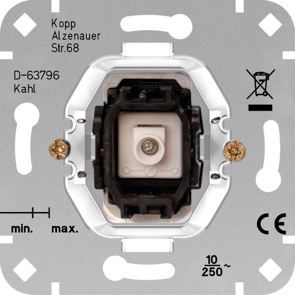 10 Stk. Kopp Kontrollschalter 504600007-0