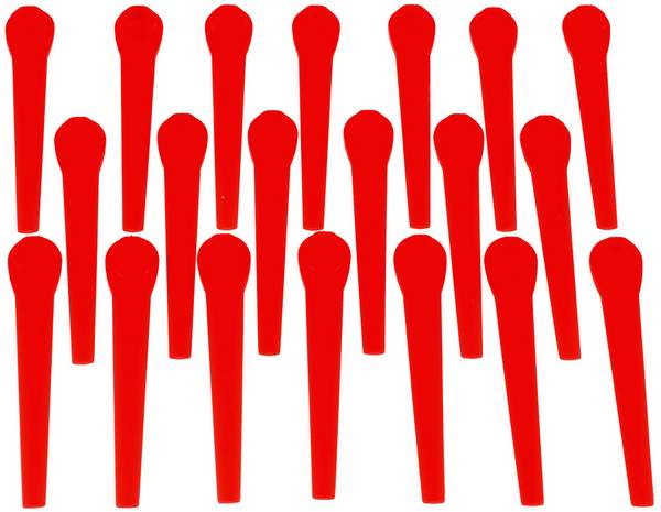 20x Ersatzmesser Kompatibel mit Parkside PRTA 20 Li A1,Kunststoffmesser für Rasentrimmer Parkside